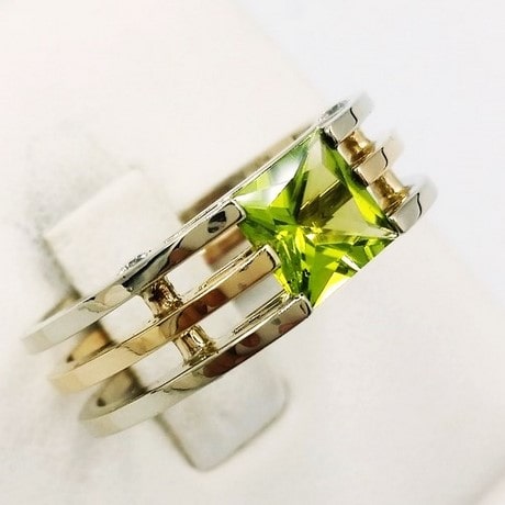 natural Peridot Men Ring 925 Sterling Silver AAA Quality Peridot Ring  Handmade Gold Plated Silver Ring Personalized Gift for MenPromise Gift -  Walmart.com